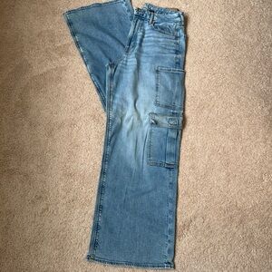 American Eagle Denim Cargo Jeans